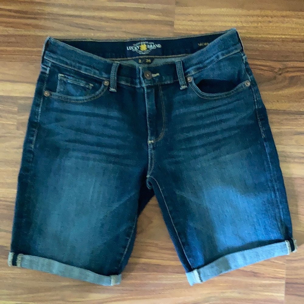 Lucky Brand jean Bermuda shorts size 26